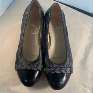 AGL Low Wedge Black Pump 36.5